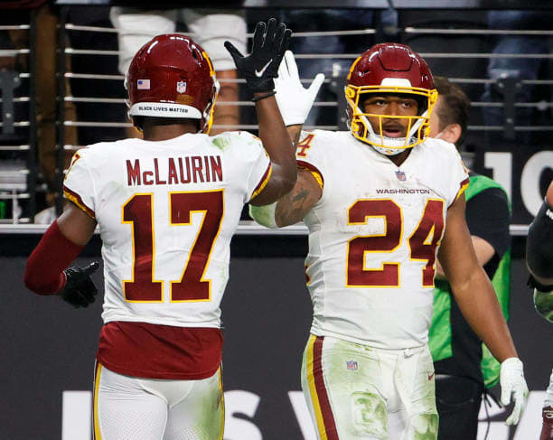 Terry McLaurin and Antonio Gibson